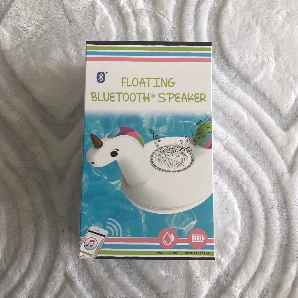 Unicorn floating Bluetooth speaker